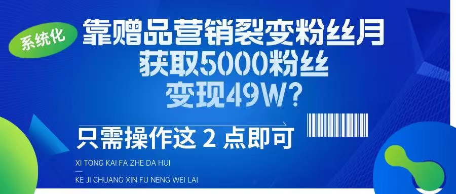 图片[2]-‘揭秘’靠营销赠品营销被动到手49W+?有两种玩法、既能获取粉丝又能实现被动、不看后悔!-光哥